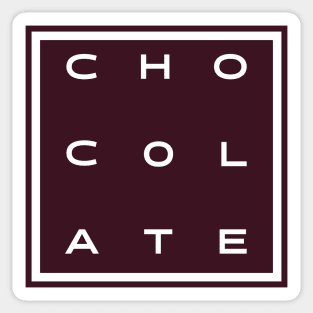 Chocolate Sticker